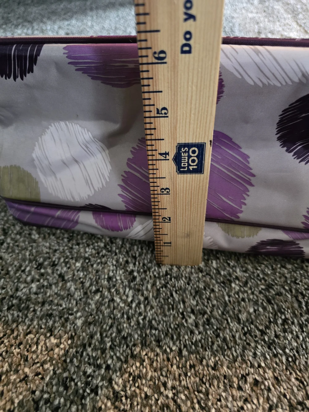 Thirty-One True Beauty Bag in Sketchy Dot Print Travel/MakeUp/Hair Accs - EUC